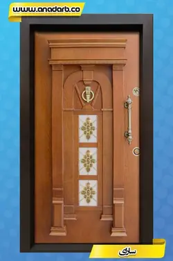 درب ضد سرقت مدل سارای روکش چوب راش - درب ضد سرقت خرید ، قیمت و مشخصات