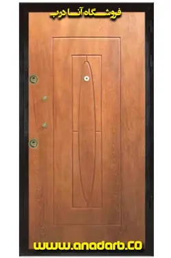 درب ضد سرقت مدل ونی گلس روکش چوب راش - درب ضد سرقت خرید ، قیمت و مشخصات