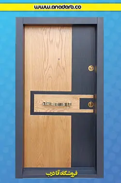درب ضد سرقت مدل آیلین روکش چوب بلوط - درب ضد سرقت خرید ، قیمت و مشخصات