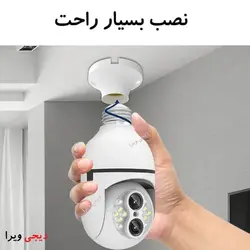 دوربین لامپی چرخشی زوم دار 10x