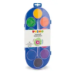 آبرنگ بزرگ 10رنگ پریمو - رنگ چین