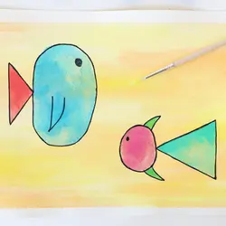 آبرنگ بزرگ 10رنگ پریمو - رنگ چین