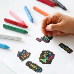 ست مداد شمعی فوق نرم 12 رنگ 144 تایی پریمو - رنگ چین