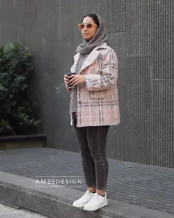 پالتو شنل پولک دوزی Baby pink