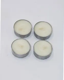 شمع  وارمر سفید (سکه ای) تکی