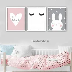 تابلو دکوراتیو چتر و ایفل