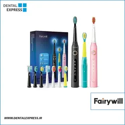 مسواک برقی فیری ویل بسته خانواده  Fairywill Electric Toothbrush Family Bundle