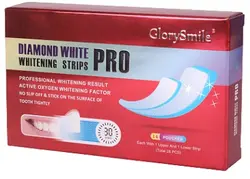 نوار سفیدکننده خانگی دندان گلوری اسمایل - GlorySmile Diamond White Pro