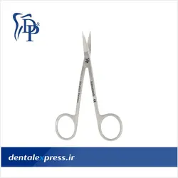 قیچی ایریس دسته خم دار دنا پویا - Dena Pouya