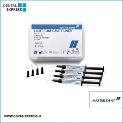دایکال نوری (کلسیم هیدروکساید لایت کیور) - Master Dent- Cavity Liner LC