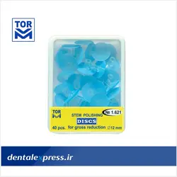دیسک پرداخت بدون مرکز تک رنگ Tor VM - 12mm