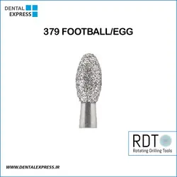 فرز الماسی توربین فوتبال RDT کد 379 (فوتبال/تخم مرغی - FOOTBALL/EGG) بسته 5 عددی