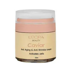 کرم ضدچروک حاوی عصاره خاویار لدورا کر | یو کالا