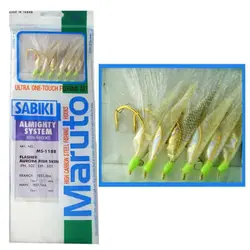 قلاب ماهیگیری 6 عددی سایز 18 برند MARUTO