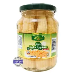 کنسرو ذرت بیبی کرن رویال آرم ساده سرکه ای