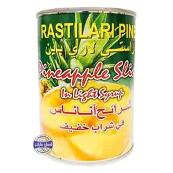 کمپوت آناناس حلقه راستی لاری