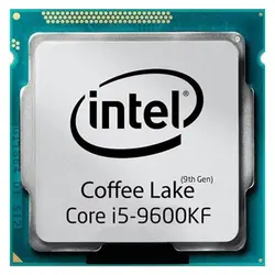 پردازنده مرکزی اینتل سری Coffee Lake مدل Core i5-9600kf