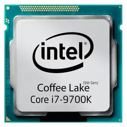 پردازنده مرکزی اینتل سری Coffee Lake مدل i7-9700K