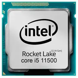 پردازنده مرکزی اینتل سری Rocket Lake مدل Core i5-11500