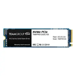 اس اس دی اینترنال تیم گروپ مدل M.2 MP33 ظرفیت 512 گیگابایت