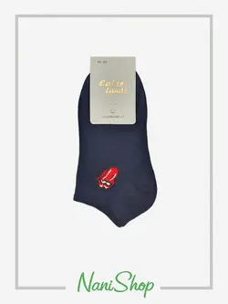 جوراب گلدوزی مچی‌ طرح کاکتوس لب بامبو برند کالزی لند