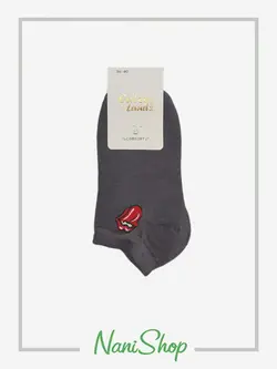 جوراب گلدوزی مچی‌ طرح کاکتوس لب بامبو برند کالزی لند