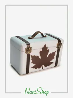 چمدان چوبی سایز 5 طرح برگ، آناناس،فولکس واگن، SWEET HOME