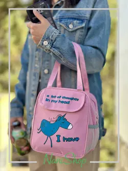 کیف غذا برزنتی عایق دار طرح یونیکرن