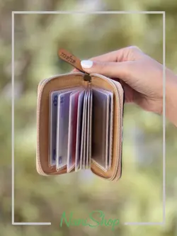 کیف کارت زیپ دار طرح کاکتوس