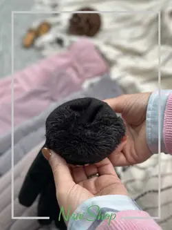 دستکش فانتزی دخترانه طرح گل مرواریدی
