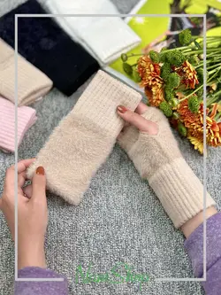 دستکش نیم پنجه موهری