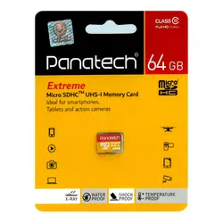کارت حافظه micro SDHC panatech گیگابایت64