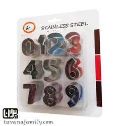 کاتر اعداد استیل - آجیل و خشکبار توانا