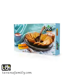 بیسکوییت وانیلی پذیرایی بدون قند و رژیمی - آجیل و خشکبار توانا