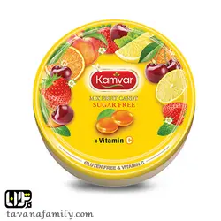 آبنبات بدون قند رویال شش میوه - آجیل و خشکبار توانا