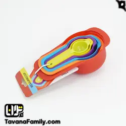 خرید و قیمت ست پیمانه و قاشق رنگی 886 - آجیل و خشکبار توانا