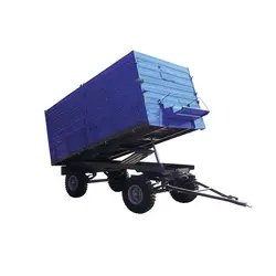 قیمت تریلی تراکتور - خرید تریلی چهار چرخ 5 تن ویژه انبارکاه