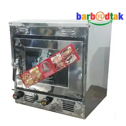 تنور گازی نیمه استیل تک سینی