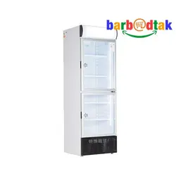 یخچال ویترینی دو درب کینو مدل KR680-2D