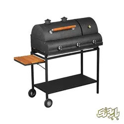 باربیکیو دهنه 80 سانتی گازی و ذغالی شعله دار مدل MTF80