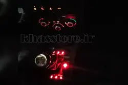 قاب دور دنده چراغدار پژو ۲۰۶ - قیمت و خرید قاب دور دنده چراغدار پژو پراید سمند دنا تیبا النود