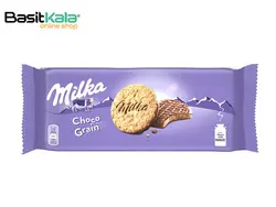 بیسکوییت میلکا با روکش شکلات شیری