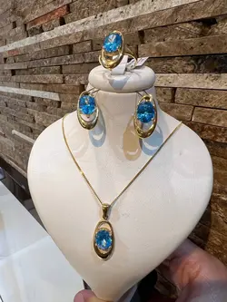 نیم ست کهربا - فروشگاه زینی پوش