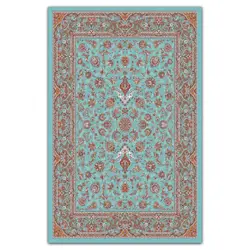 روفرشی کشدار کد ۰۱۴ طرح سبز آبی