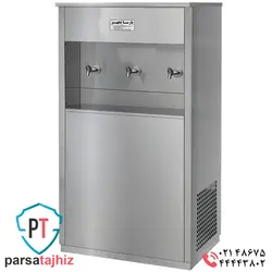 آبسردکن استیل سه شیر پارساتجهیز 3BSparsatjahiz 3bs stainless steel water cooler