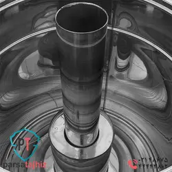 سماور گازی ۹۰ لیتری تنوره دار