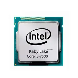 پردازنده مرکزی اینتل سری Kaby Lake مدل Core i5-7500 – استوک