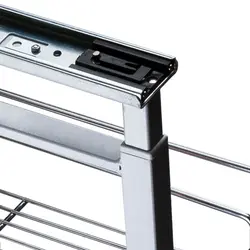 سبد سوپری ریلی نظم دهنده کابینت /قیمت انواع سبد داخل کابینت /خرید سبد ریلی کابینت - یراق نما