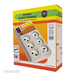 محافظ برق سما الکترونیک SAMA ELECTRONOC (6 خانه) - ایمنیفای