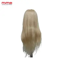 سر مانکن نیم تنه 100% طبیعی رنگ و شینیون قد 60